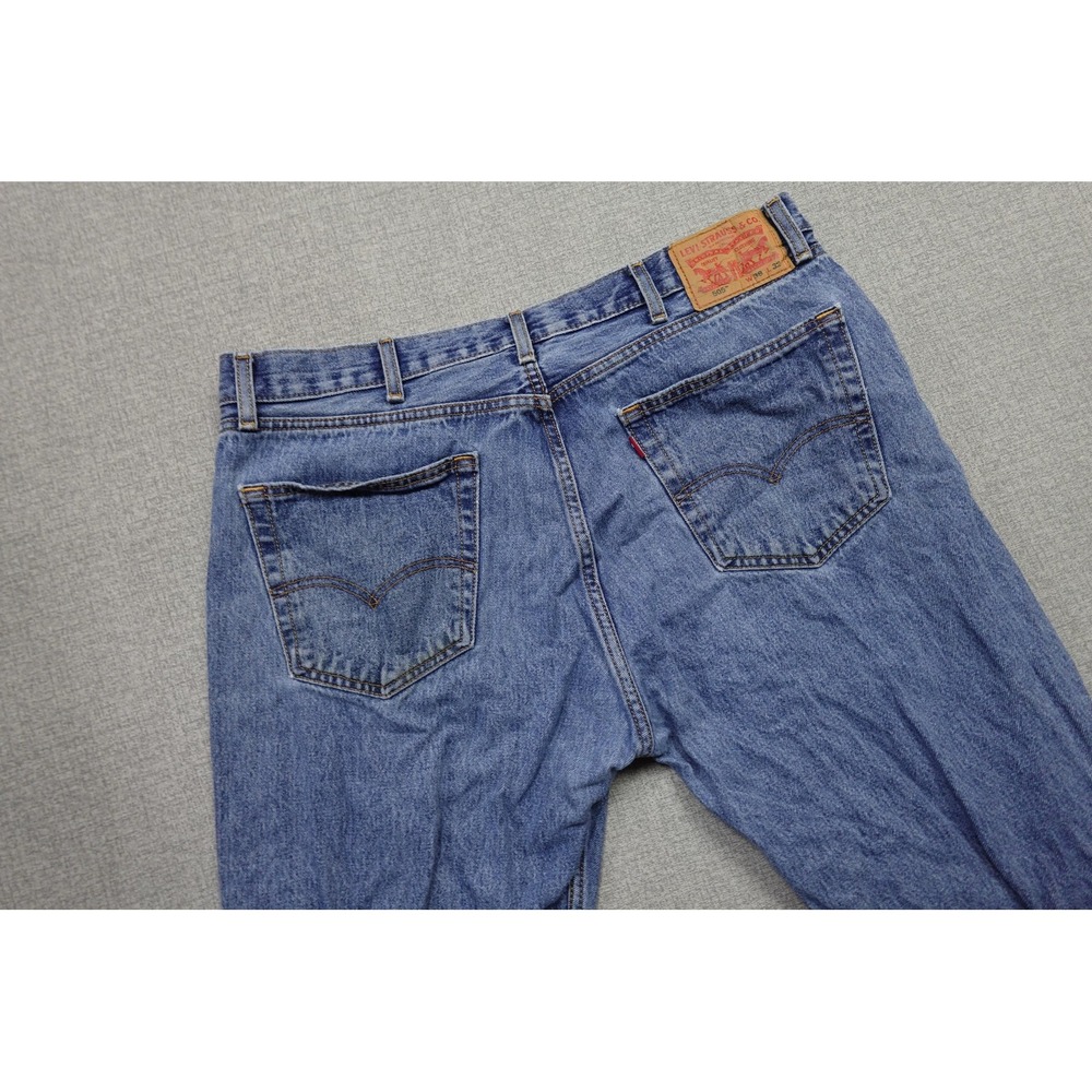 Levi's 505 Regular Fit Jeans Mens 38x30* Blue Medium Wash Denim Straight Leg